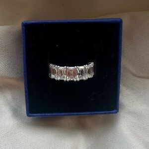 Swarovski Silver Crystal Women's Ring